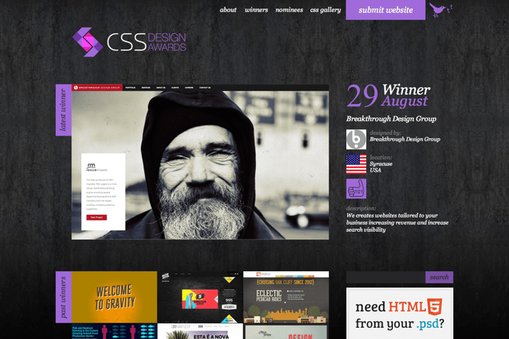 CSS Design Awards